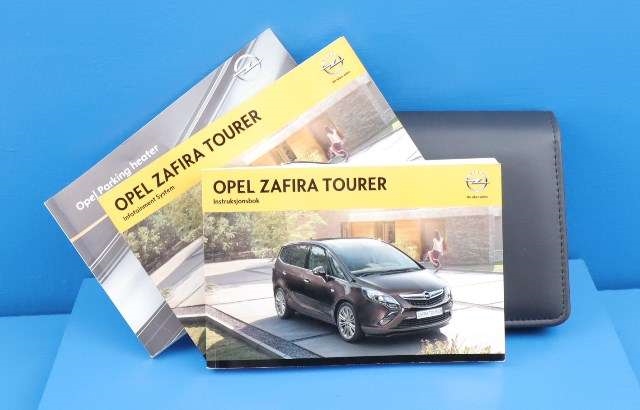 Instruksjonsbok til Opel Zafira Tourer 2012-2018