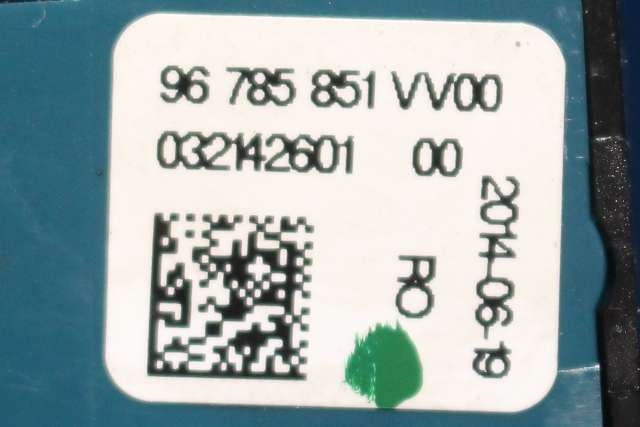 Bryter elektrisk håndbrekk/parkbrems til Peugeot 308 2013-2021 (Type II)  (PEUGEOT|96 785851 VV-00|)