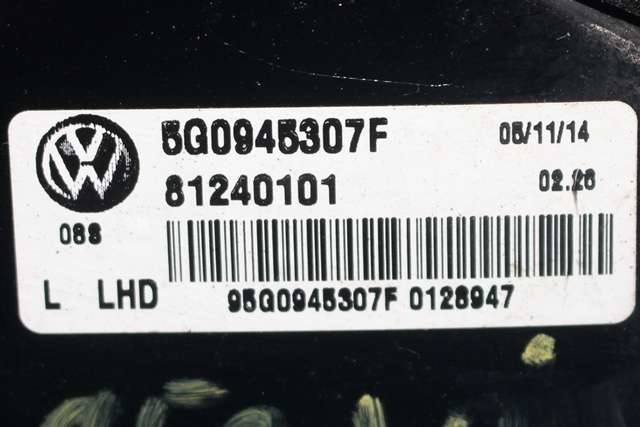 Baklykt venstre indre til VW Golf VII 2012-2017 (Fase 1)  (VAG|5G0 945 307 F|)