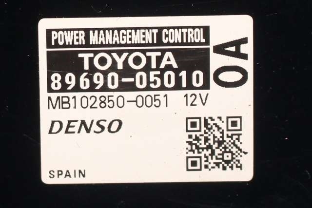 Styreenhet diverse til Toyota Avensis 2009-2015 (Type III, Fase 1)  (TOYOTA|89690-05010|)