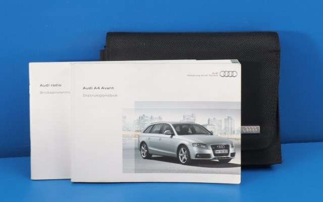 Instruksjonsbok til Audi A4, 2007-2014 (Type IV) (B8) (B8) 