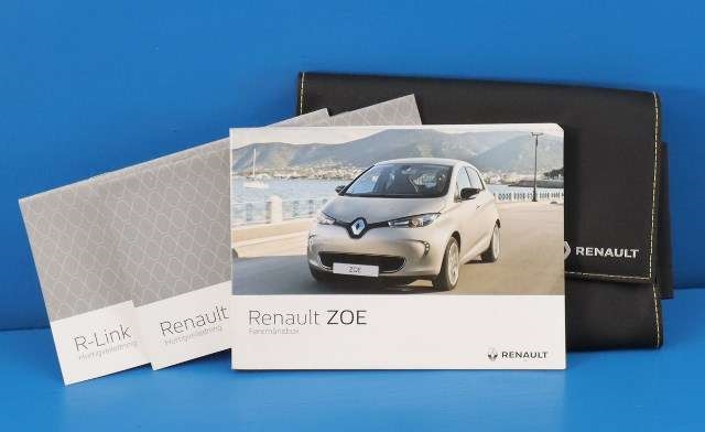 Instruksjonsbok til Renault Zoe, 2013-2019 (Fase 1)  