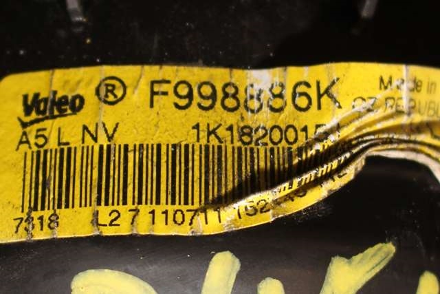 Varmeapparat motor til Škoda Octavia 2009-2013 (Type II, Fase 2) (VAG|1K1 820 015 J|)