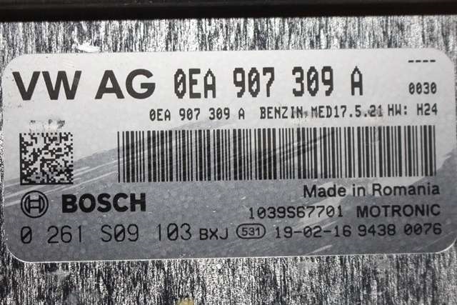 Styreenhet motor til VW e-Golf 2017-2020 (Fase 2)  (VAG|0EA 907 309 A|)