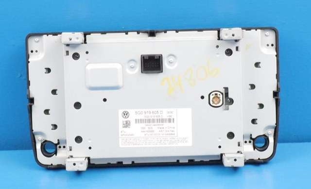 Bilstereo navigasjon betjeningspanel til VW Golf VII 2012-2017 (Fase 1) (VAG|5G0 919 605 D|)