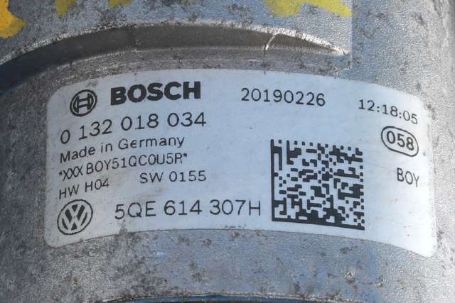 Motorrom diverse til VW e-Golf 2017-2020 (Fase 2)  (BOSCH|0 132 018 034|5QE 614 307 H.|)