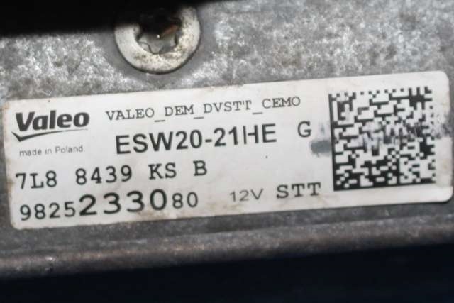 Starter diesel til Opel Combo E 2019-->> (VALEO|ESW20-21HE|98 252330 80|)