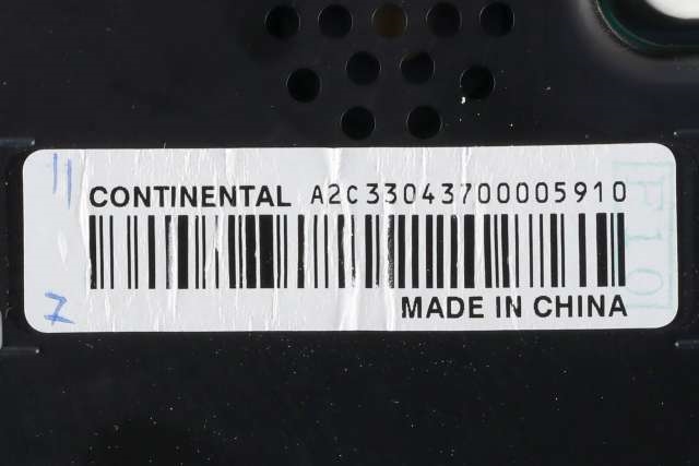 Instrumentpanel til Suzuki Swift 2011-2017  (VDO|A2C33043700-01|34110-71LL4|)