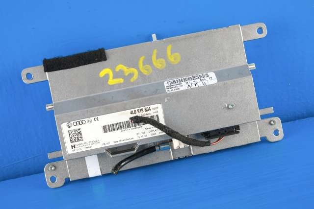 Bilstereo navigasjon skjerm til Audi A6, Allroad 2008-2011 (Type II, Fase 2) (C6) (C6) (VAG|4L0 919 604|)