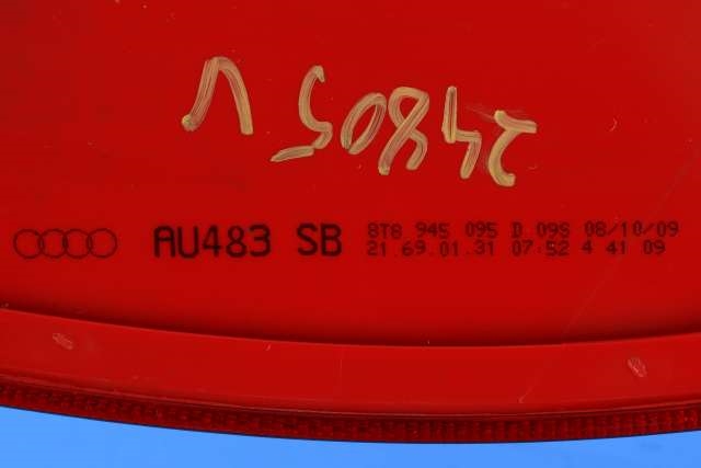 Baklykt venstre ytre til Audi A5 2007-2016 (Type I)  (VAG|8T8 945 095 D|)