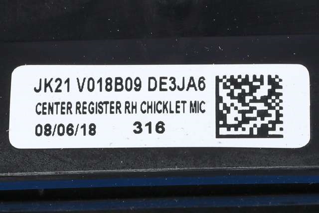 Dashbord friskluftdyse midtkonsoll til Ford Transit Custom 2013-2023 (Type I)  