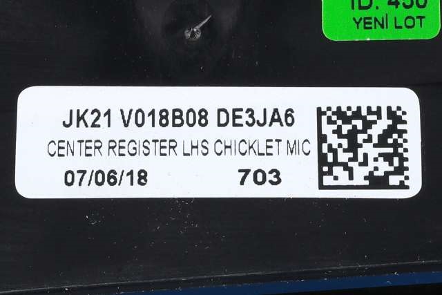 Dashbord friskluftdyse midtkonsoll til Ford Transit Custom 2013-2023 (Type I)  