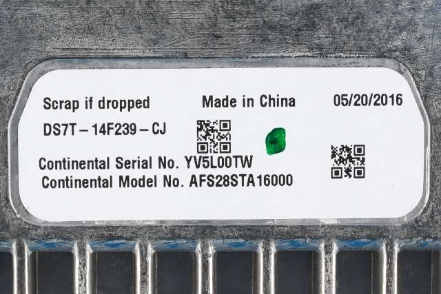 Multimedia display (MCU - Media Controller Unit) til Ford Ranger / Ranger Raptor 2015-2022 (FORD|DS7T-14F239-CJ|)