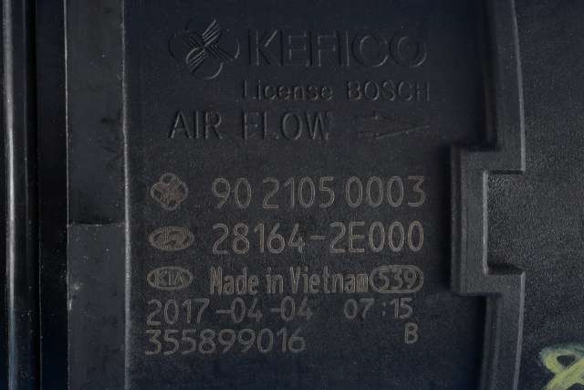 Luftmengde/luftmassemåler til Kia Optima 2017-2020  (KEFICO|90 2105 0003|28164-2E000|)