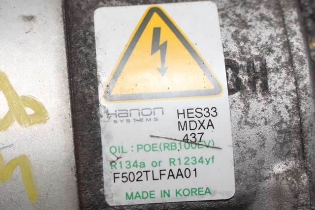 Aircondition kompressor hybrid til Kia Optima 2017-2020 (HANON|F502TLFAA01|)