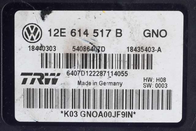 ABS sentral til VW E-Up 2013-2019  (VAG|12E 614 517 B|)