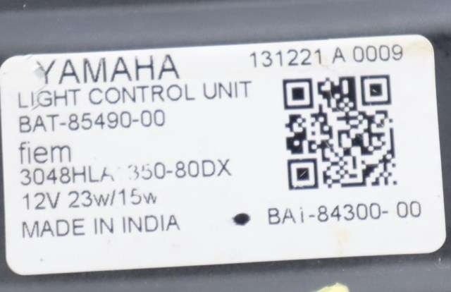 MC, Styreenhet lys til MC Yamaha MT-07 2021-->> (Naked) (Naked) (YAMAHA|BAT-85490-00|)