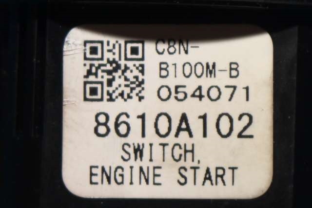 Bryter start/stopp til Mitsubishi Outlander 2012-2015 (Type III, Fase 1) (MITSUBISHI|8610A102|)