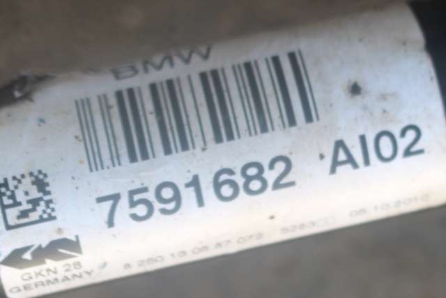 Drivaksel høyre foran, diesel/manuell til BMW X1 2009-2015 (E84) (E84) (BMW|7 591 682|)