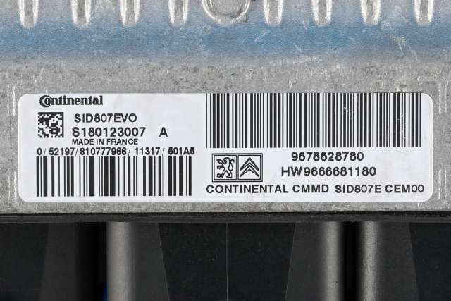 Styreenhet motor til Peugeot 3008 2009-2016 (Type I)  (CONTINENT|S180123007-A|96 786287 80|)