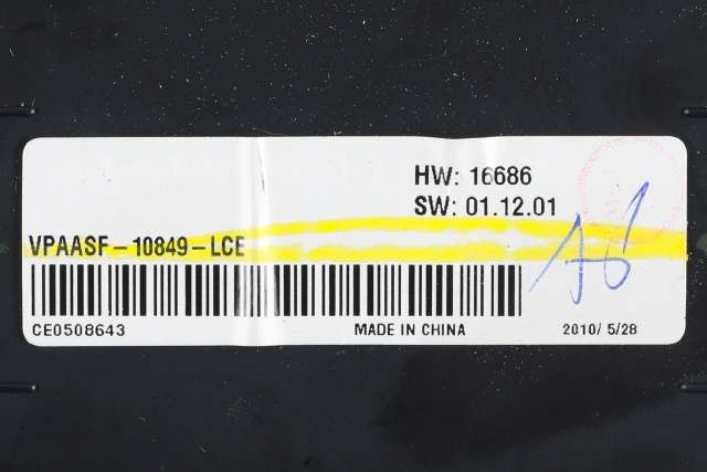 Instrumentpanel til Nissan Qashqai 2010-2014 (Type I, Fase 2) (NISSAN|24810-BR40C|)