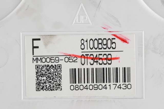 Instrumentpanel til Mitsubishi Outlander 2012-2015 (Type III, Fase 1)  (MITSUBISHI|8100B905|)