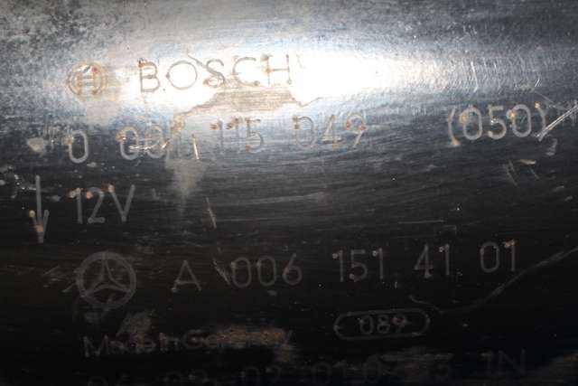 Starter diesel til Mercedes ML 2005-2011 (W164) (W164) (BOSCH|0 001 115 049|A 006 151 41 01|)