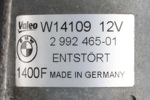 Viskermotor frontrute komplett m/overføring til BMW X1 2009-2015 (E84) (E84) (BMW|2 992 465|)