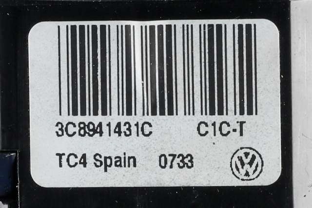 Bryter lys til VW Transporter / Caravelle 2009-2015 (Fase 2) (T5) (T5) (VAG|3C8 941 431 C|)