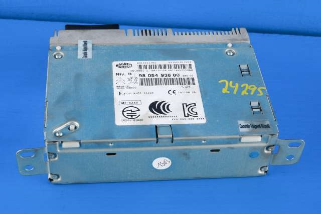 Bilstereo navigasjon til Peugeot 208, 2012-2019 (Type I) (PEUGEUT|98 054938 80)
