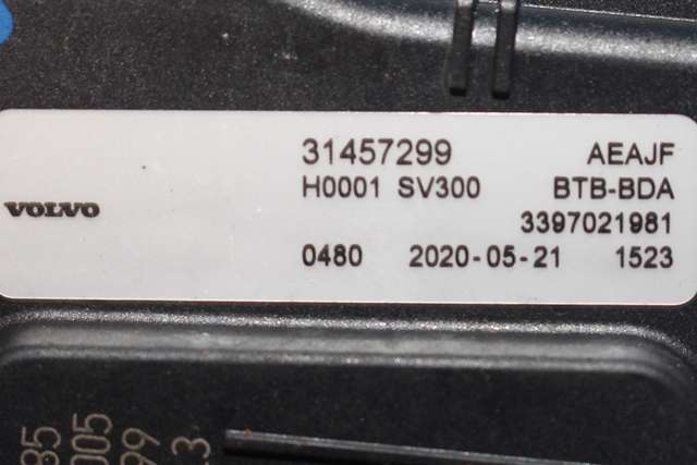 Viskermotor frontrute komplett m/overføring til Volvo XC40 2018-2024  (BOSCH|1 397 225 003|31457299|)