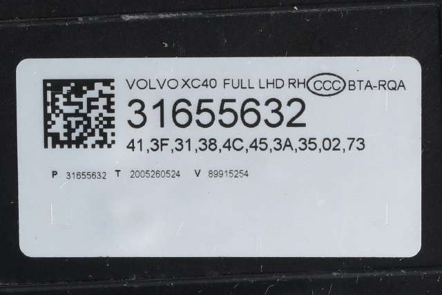 Frontlykt høyre full-LED til Volvo XC40 2018-2024 (VOLVO|31655632|)