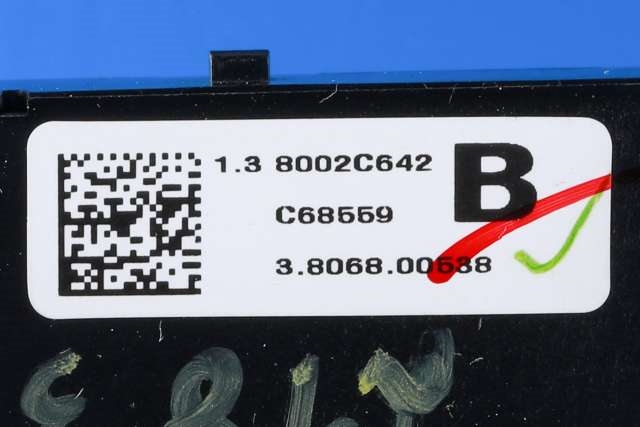 Bryter nødblink til Mitsubishi Outlander 2015-->> (Type III, Fase 2)  (MITSUBISHI|8002C642|)