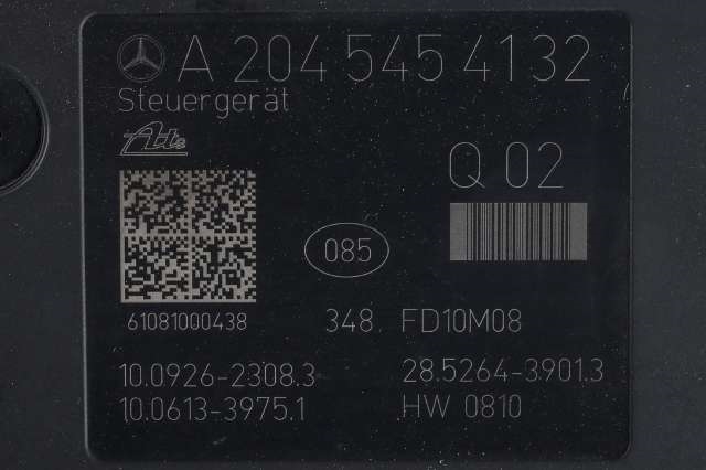 ABS sentral til Mercedes GLK 2008-2015 (X204) (X204) (MERCEDES|A 204 431 53 12|)