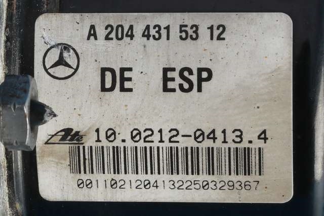 ABS sentral til Mercedes GLK 2008-2015 (X204) (X204) (MERCEDES|A 204 431 53 12|)