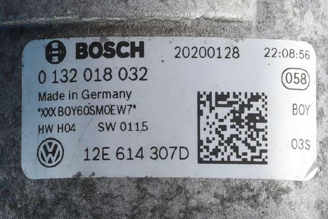Bremsekraft-regulator bak til Seat Mii electric 2019-->>  (BOSCH|0 132 018 032|12E 614 307 D|)