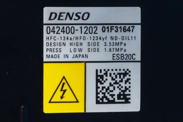 Aircondition kompressor hybrid til Toyota Corolla 2019-->>  (DENSO|042400-1202|)