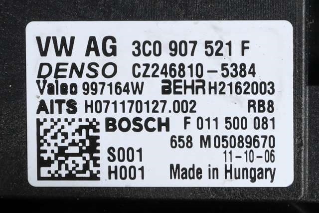 Varmeapparat motor til VW Golf VI 2008-2012  (VAG|1K1 820 015 J|)