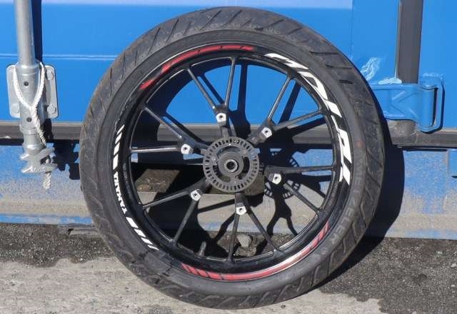 MC, Framhjul til MC Yamaha YZF-R125 2014-2018 (110 X 70 R 17"|)