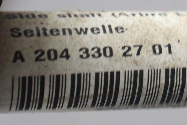 Drivaksel venstre foran, diesel/automat til Mercedes GLK 2008-2015 (X204) (X204) (MERCEDES|A 204 330 27 01|)