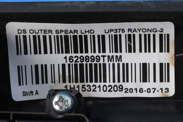 Dashbord friskluftdyse venstre til Ford Ranger / Ranger Raptor 2015-2022  