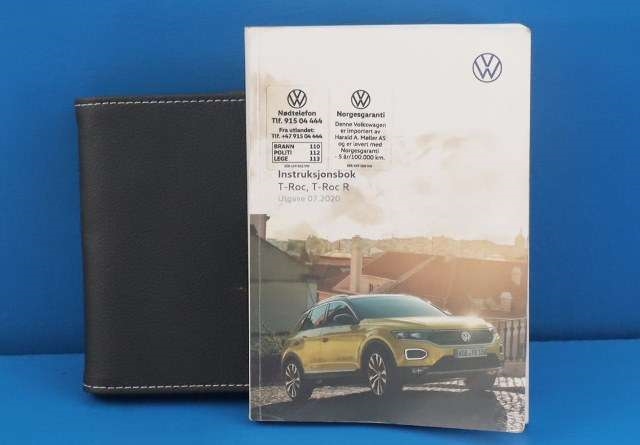 Instruksjonsbok til VW T-Roc, 2017-->>  