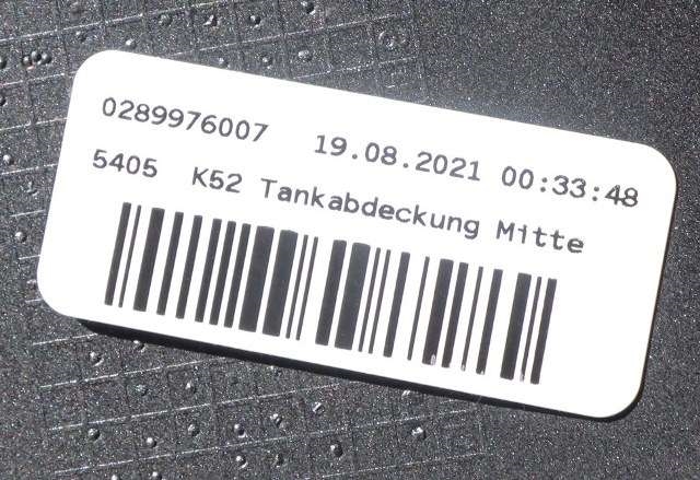 MC, Deksel, tank til MC BMW R1250 RT 2019-->> (Touring) (Touring) (BMW|46.63-8 533 558|)