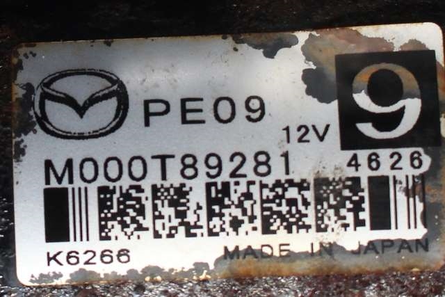 Starter til Mazda 3 2013-2016 (Type III, Fase 1) (MITSUBISHI|M000T89281|)