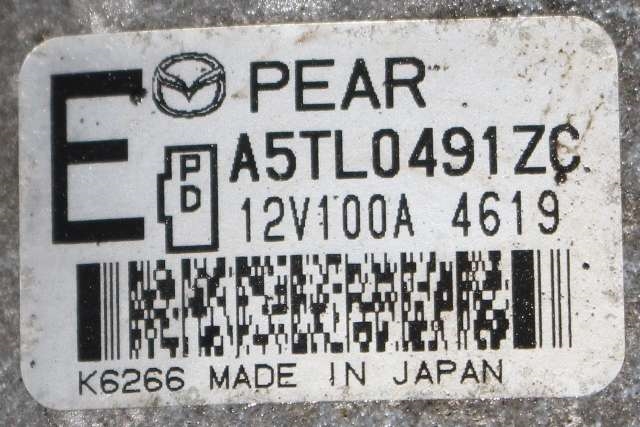 Dynamo til Mazda 3 2013-2016 (Type III, Fase 1)  (MITSUBISHI|A5TL0491ZC|)