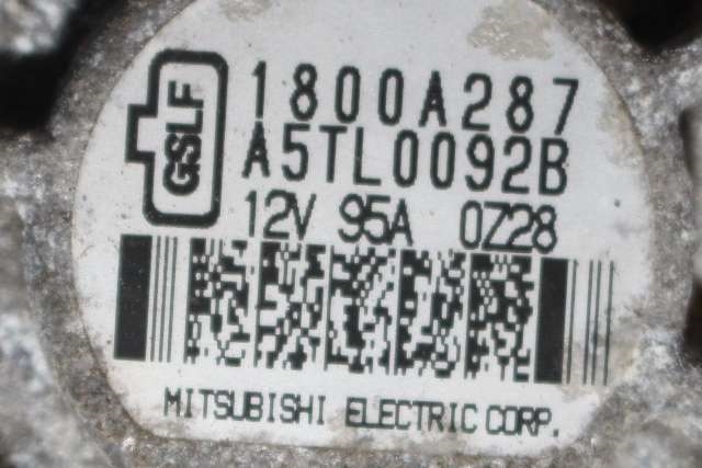 Dynamo til Mitsubishi ASX 2010-2019 (MITSUBISHI|1800A287|)