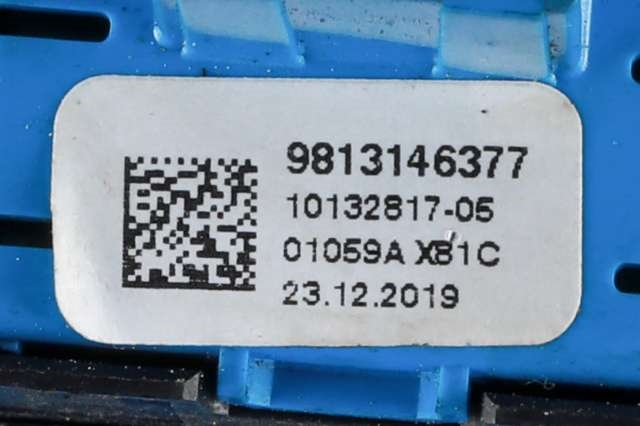 Bryter elektrisk håndbrekk/parkbrems til Citroën Berlingo 2019-->> (Type III) (CITROEN|98 131463 77|)