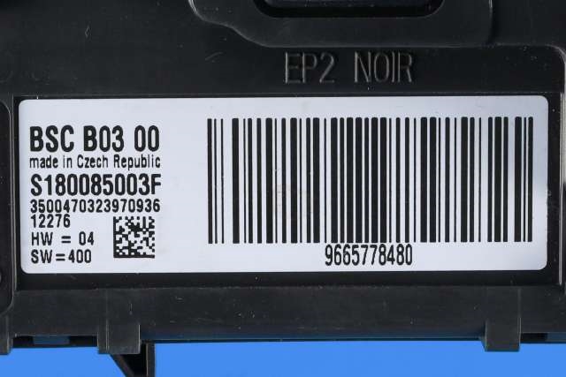 Styreenhet diverse til Peugeot 308 2011-2013 (Type I, Fase 2)  (PEUGEOT|96 657784 80|)
