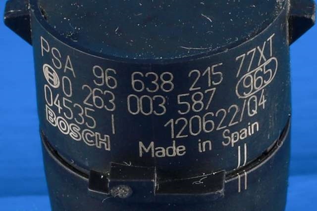 Parkeringssensor foran til Peugeot 308 2011-2013 (Type I, Fase 2)  (PEUGEOT|96 638215 77|)