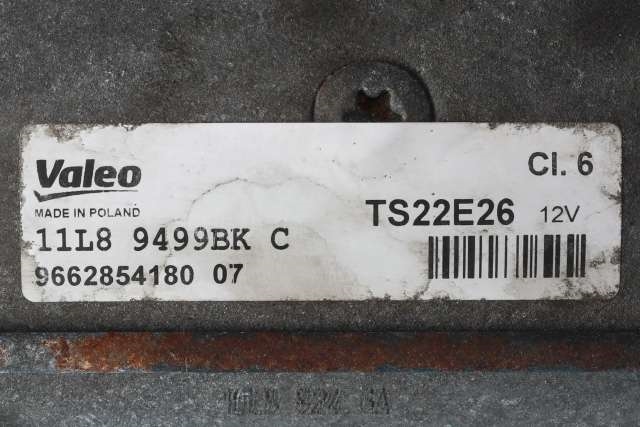 Starter diesel til Citroën Berlingo 2019-->> (Type III)  (VALEO|TS22E26|96 628541 80|)